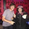 Matt from Ducktails, Nardwuar! Fortune Sound Club, Vancouver, BC, Canada!
