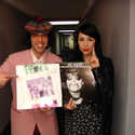 Nardwuar and Dee Dee of the Dum Dum Girls. The Biltmore, Vancouver, BC, Canaduh!