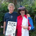 Greg Ginn of Black Flag and Nardwuar. Vancouver, BC, Canada!