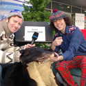 Grant Lawrence, Nardwuar. CBC Radio3 HQ. 2010 Winter Olympics, Vancouver, Canada!