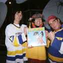The Hanson Brothers, Nardwuar. CITY-TV Parking Lot, Vancouver, BC, Canada!