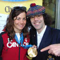 2010 Olympic Snowboard Cross Gold Medalist Maelle Ricker, and Nardwuar !