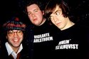 Nardwuar with Vigilante Carlstroem and  Howlin' Pelle Almqvist of The Hives!
                                   