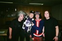The Jelvins: Buzz, Jello Biafra, and Dale meet Nardwuar. Croatian Cultural Centre, Vancouver, BC, Canada!