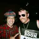 Nardwuar, Jesse from the Eagles of Death Metal. Backstage, Commodore Ballroom, Vancouver, BC, Canada!