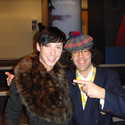 Figure Skater Johnny Weir, Nardwuar! BC Media Centre, Robson Square. Vancouver, BC, Canaduh! 