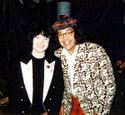 Kelly Osbourne, Nardwuar. Tacoma Dome, Tacoma, Wash, USA