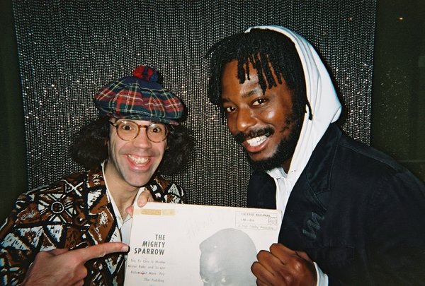 Nardwuar, The Mighty Sparrow and K-Os. Opus Hotel, Vancouver, BC, Canaduh.