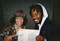 Nardwuar, The Mighty Sparrow and K-Os. Opus Hotel, Vancouver, BC, Canaduh.