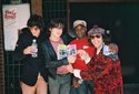 The Libertines, Nardwuar outside of Richard's on Richards',Vancouver, BC, Canada!