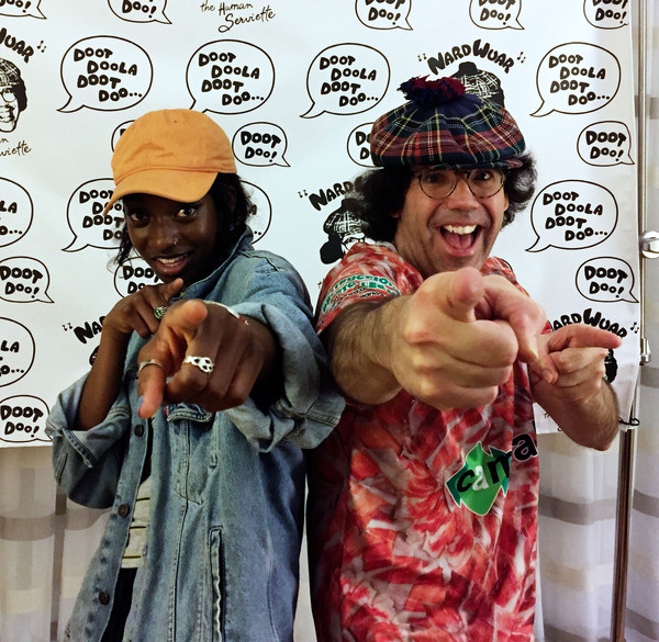 Little Simz, Nardwuar ! SXSW 2016, Austin, Texas, USA !