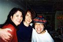 Christine(in Crocodile Cafe booking mode), Mark Arm (in Monkeywrench mode), Nardwuar(in awe mode)... New Year's Eve, 2001, Seattle, WA USA! 