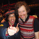 Nardwuar with Martin Creed. VECC, Vancouver, BC, Canada!