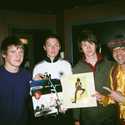 Arctic Monkeys and Nardwuar holding Warren G and John Cooper Clarke Lps! Commodore Ballroom, Vancouver, BC, Canada!
