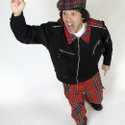 Nardwuar the Human Serviette !
(Photo by Cindy Goodman)