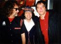 Scott McCaughey, Nardwuar, and Peter Buck at a Minus 5 instore that took place at Zulu Records, Vancouver, BC, Canada!