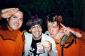 Nardwuar and Craig and Greg of The Leather Uppers. Waldorf Hotel, Vancouver, BC, Canada!