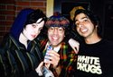 Brody and Tony of The Distillers, Nardwuar. Opus Hotel, Vancouver, BC, Canada!