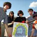 Veronica Falls, Roky Erickson poster and Nardwuar! SXSW 2011, Austin, Texas, USA !