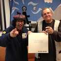 Nardwuar, Chris of The New Creation ! CiTR Radio, Vancouver, BC Canada!