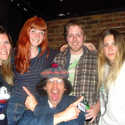 No Joy, Katy from the Vivian Girls/La Sera and Nardwuar. The Biltmore, Vancouver, BC, Canaduh!