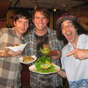 Dean and Randy of No Age with Nardwuar at Gorilla Food, take 2 !