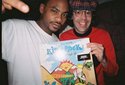Obie Trice, Nardwuar. Royal Towers Hotel, New Westminster, BC, Canada!