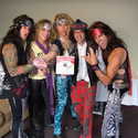 Steel Panther, Nardwuar! Green Room, Commodore Ballroom, Vancouver, BC, Canada!