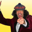 Nardwuar at Pacific Audio Visual Institute. (Pic: Mike Cashin)