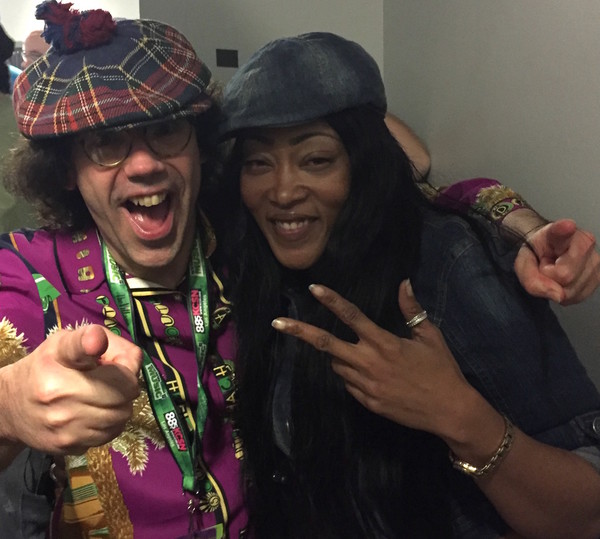 Chinara Butler (Pimp C's wife), Nardwuar ! SXSW 2016, Austin, Texas, USA !