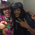 Chinara Butler (Pimp C's wife), Nardwuar ! SXSW 2016, Austin, Texas, USA !