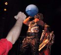Thor performing with The Evaporators at the Mint Birthday show! (Photo by: Nadja H.)
(August 31 2001)