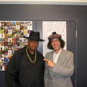 Rev Run, Nardwuar. PNE Forum , Vancouver, BC, Cananda.
