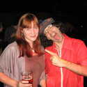 Nardwuar and Kimberly from Shearwater. Commodore Ballroom, Vancouver, BC , Canada!