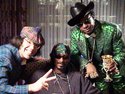 Nardwuar , Snoop Doggy Dogg, Archbishop Don Magic Juan, Dec 4 2003, Four Seasons Hotel, Vancouver BC, Canada!