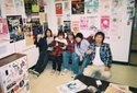 The Supersnazz , Nardwuar, in the lounge at CiTR Radio fM 101.9 Vancouver, BC, Canada!