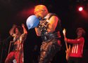 Thor performing with The
Evaporators at the Mint show! (Photo by: Nadja H.)
(August 31 2001)