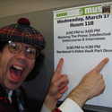 Nardwuar's Video Vault Part Deux at SXS 2010!  Room 11b, Austin Convention Centre, Austin, Texas, USA ! 
