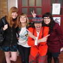 The Vivian Girls, Nardwuar. Nightingale Elementary School, Vancouver, BC, Canada!