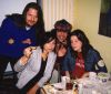 At Fred Thorsen's (left) place, in downtown Vancouver, where the interview occurred. Fred kindly provided the band with all sorts of tasty home-cooked Swedish treats!