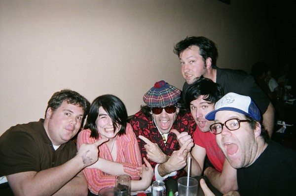 With Henry Owings, Valerie and the Chunklet Magazine crew!  