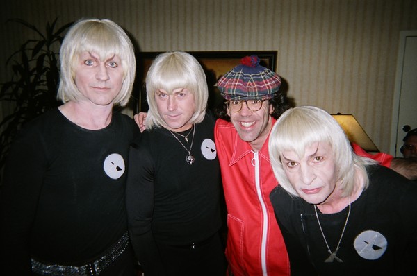 Zolar X , the original spock rockers and the band that inspired KISS,  played the Alternative Tentacles showcase to a packed audience that included J. Mascis of Dinosaur Jr.

