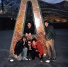 A is for Anthony: with Anthony of the Moon and Sixpence outside of California Adventure!