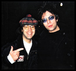 Nardwuar and Ian McCulloch