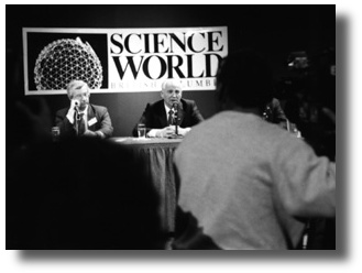 Gorbachev at the conferance