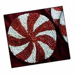 White Stripes Coasters